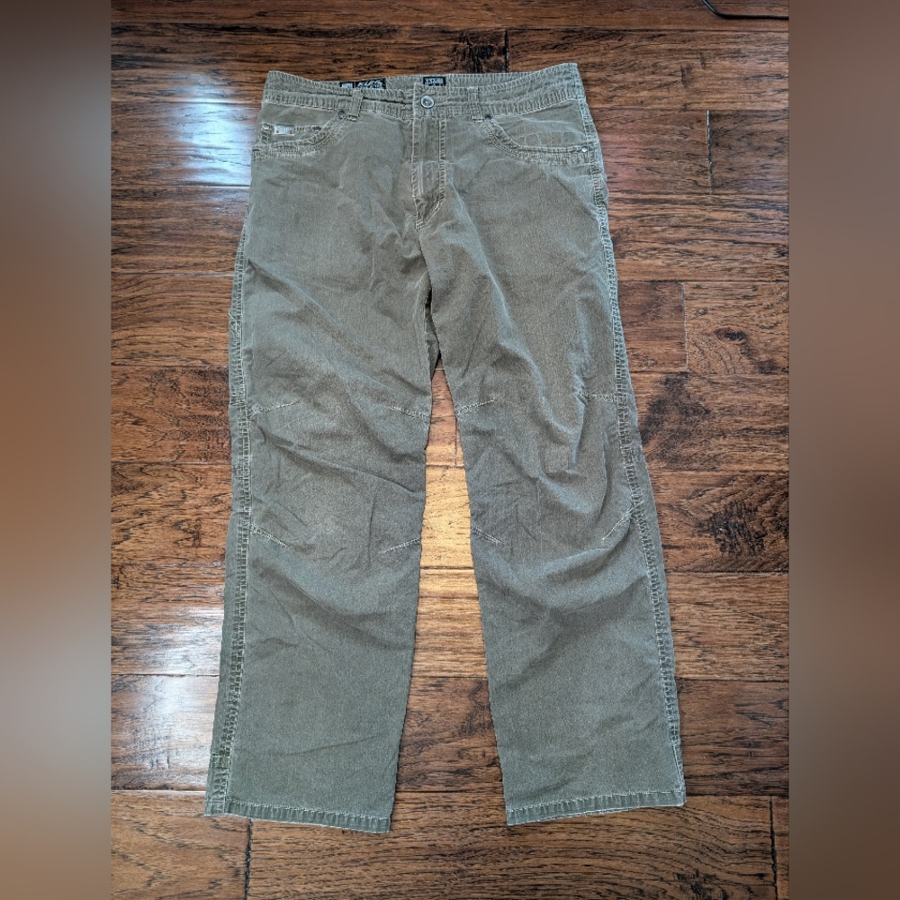 Kuhl Men's Olive Green Corduroy Pants